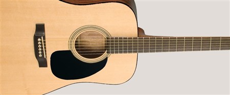 Recording King RD-07 Dreadnought Acoustic Guitar- Image 3