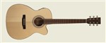 Recording King ROM-06-CFE4 OM Cutaway, Fishman Pickup- Image 6