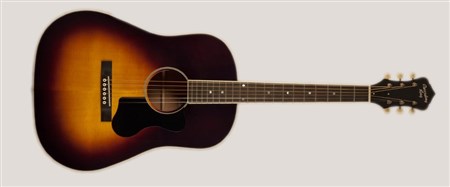 Recording King RAJ-122-SN Slope Shoulder 12th Fret Guitar, Mahogany, Sunburst