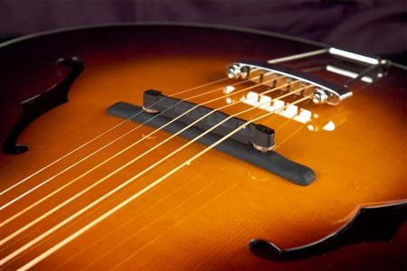 The Loar LH-700-VS Archtop Guitar - Vintage Sunburst- Image 4