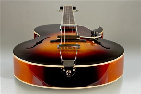 The Loar LH-350 Archtop Guitar - Vintage Sunburst- Image 5