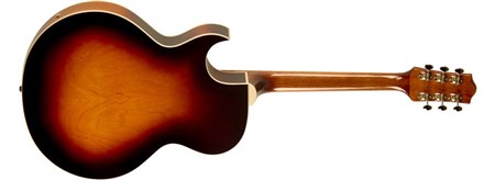 The Loar LH-280C Archtop Cutaway, Satin Vintage Sunburst- Image 1