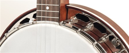 Recording King RK-R15-BR Resonator Banjo- Image 1