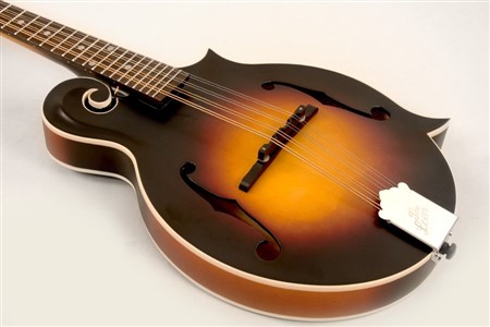 The Loar LM-370-VSM F-Model Mandolin, Satin Vintage Sunburst- Image 2