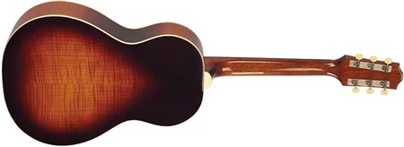 The Loar LO-215-SN The Loar Flat Top O Body Guitar, Maple, Sunburst- Image 4