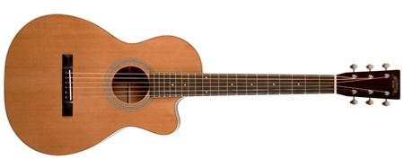 Recording King O Style Cutaway Guitar, ThermoCure Top RP1-16C