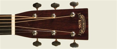 Recording King O Style Cutaway Guitar, ThermoCure Top RP1-16C- Image 1