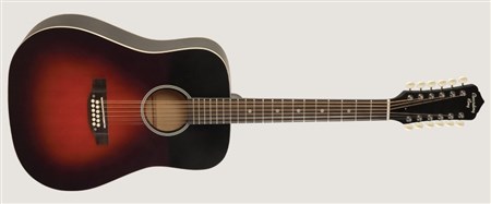 Recording King RDH-05-12 Solid Top Dreadnought 12 String Guitar