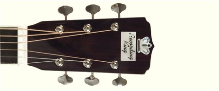 Recording King RR-50 VS Resonator Guitar, Vintage Sunburst- Image 4