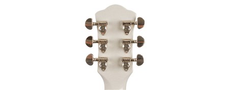 AXL USA Torino Electric Guitar, Metallic White- Image 4