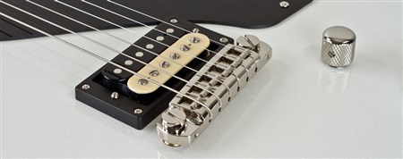 AXL USA Torino Electric Guitar, Metallic White- Image 3