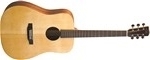 Recording King Eztone RD-A3M/RD03M Solid Top Dreadnought, Satin- Image 2