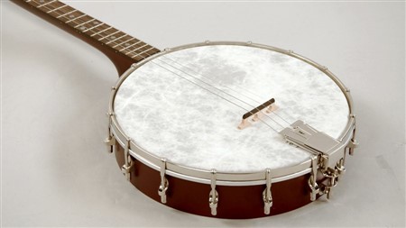 Recording King Dirty 30s 4 String Open Back Tenor Banjo- Image 5