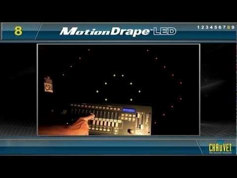 Chauvet Motion Drape Led Star Cloth