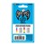 Ernie Ball Everlast Picks 0.48mm, Blue, Pack of 12- Image 1