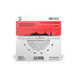 D'addario EJ17 Phosphor Bronze Acoustic Guitar Strings 13-56, Medium