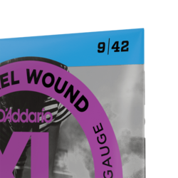 D'addario EXL120 Nickel Wound Electric Guitar Strings 9-42, Super Light