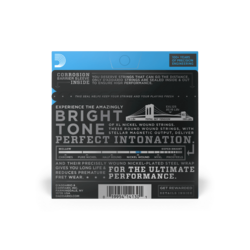 D'addario Exl125 Nickel Wound Electric Strings 9-46, Super Light/Reg Bottom