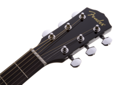 Fender CD-60 V3 Acoustic Guitar, Black, Walnut Fingerboard