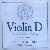 Larsen Violin String D Medium