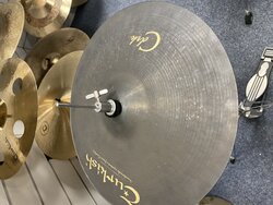 Turkish Zilzen Cymbals Classic Hi-Hat, Dark, 14"