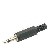 Qtx, 3.5mm Mono Jack Plug 752.014