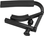 Shubb 6 String Guitar Capo Noir C1K Black Chrome