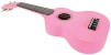 Chord 4 String Soprano Ukulele, with Carry Bag Cu21, Pink