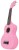 Chord 4 String Soprano Ukulele, with Carry Bag Cu21, Pink