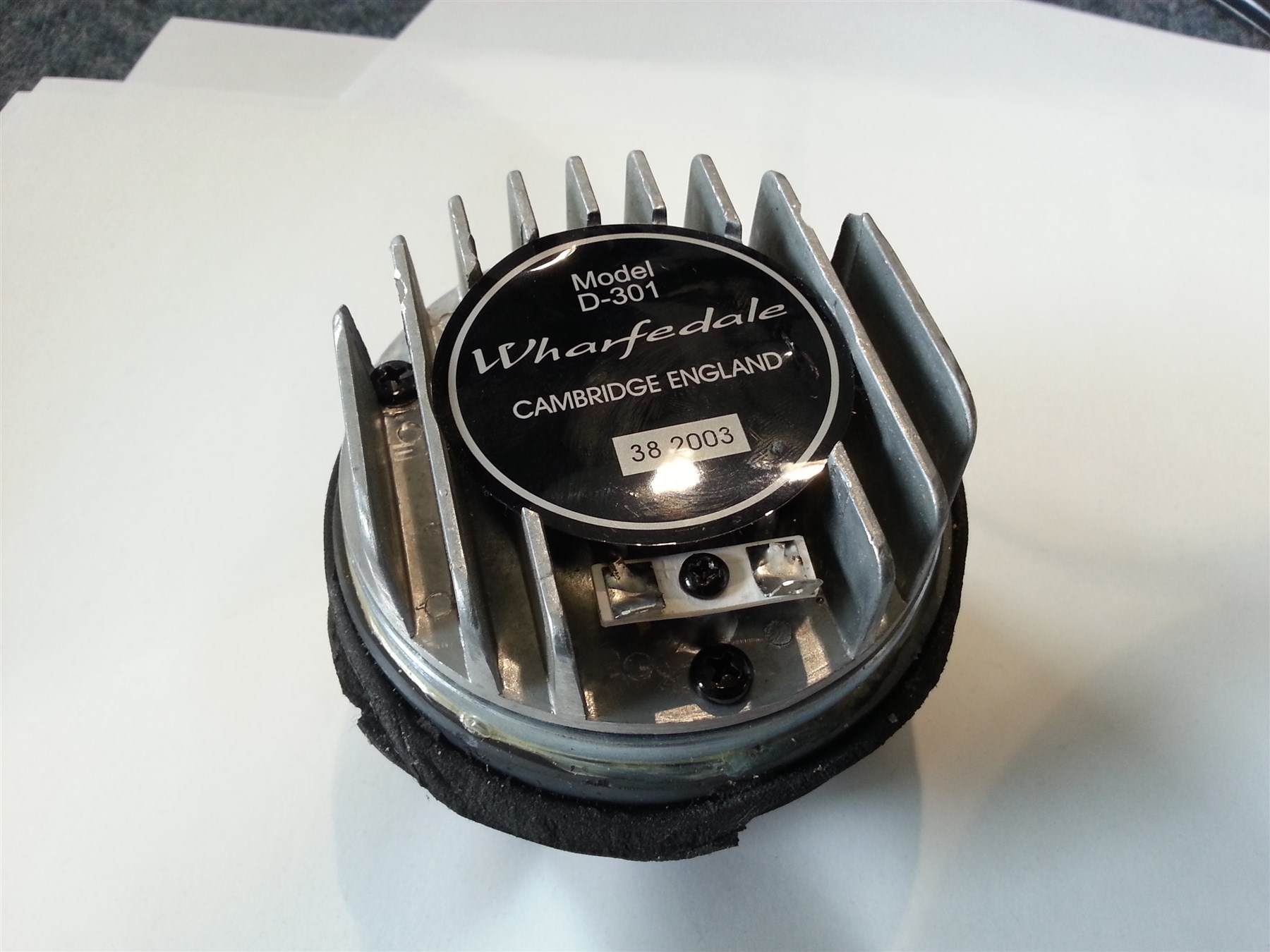 HW Audio. Wharfedale, D301 Replacement Diaphragm