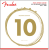 Fender Dura-Tone 880XL 80/20 Coated 10-48 Acoustic Guitar Strings