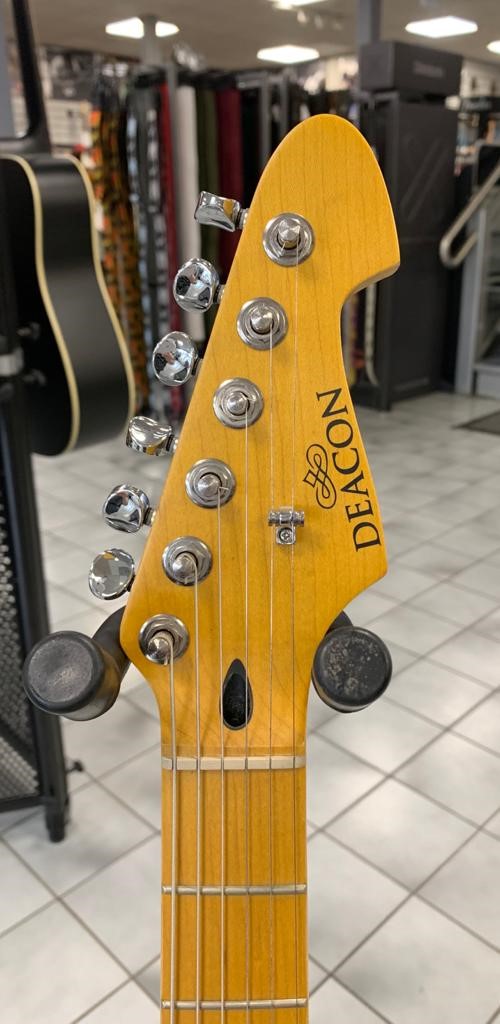 Deacon D3sc Electric Guitar, Black