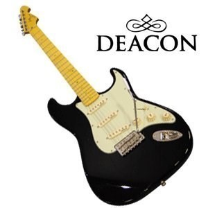 Deacon D3sc Electric Guitar, Black
