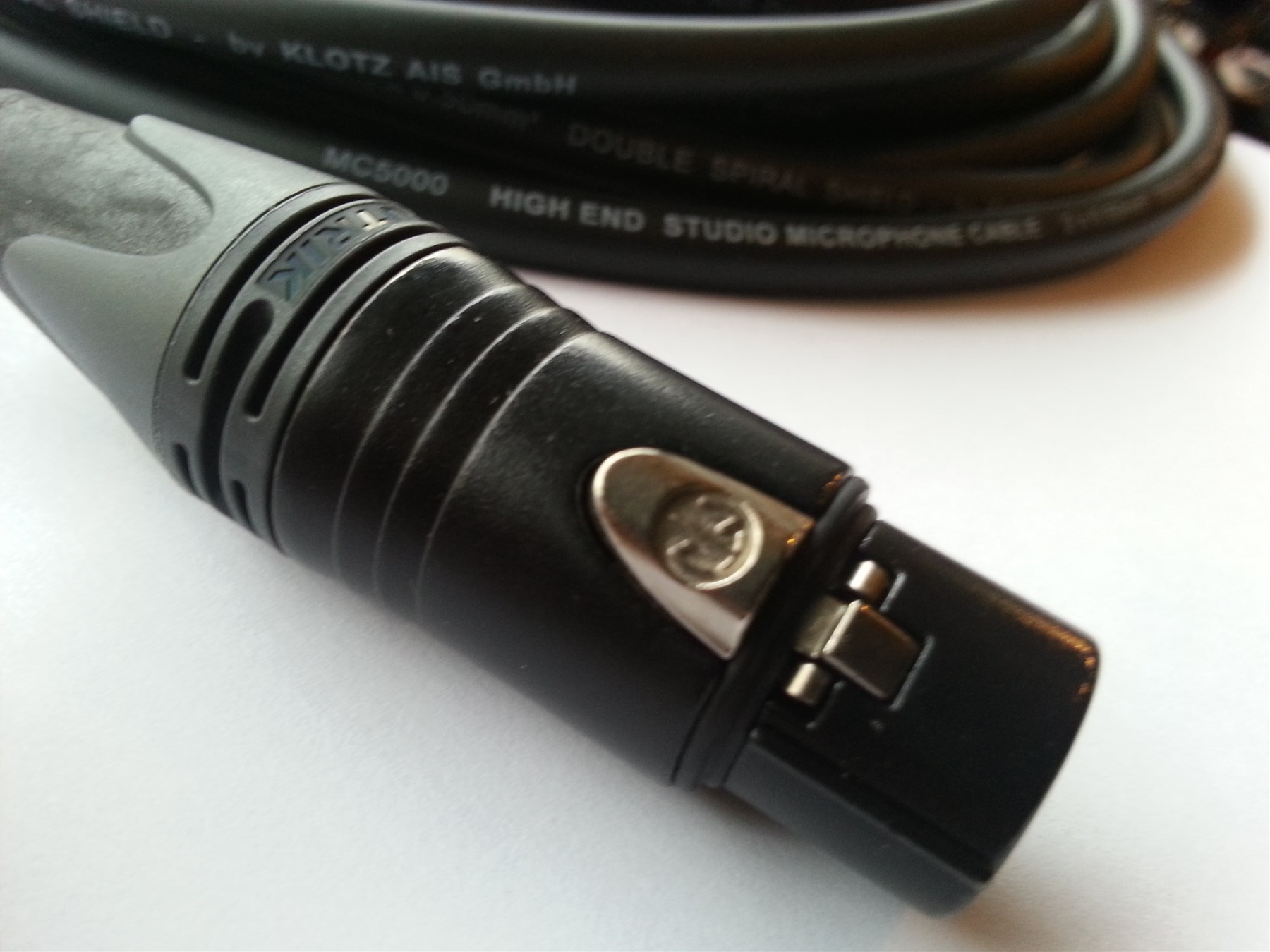 Klotz M5 XLRM - XLRF 10m MIC Cable / Lead M5PFM10