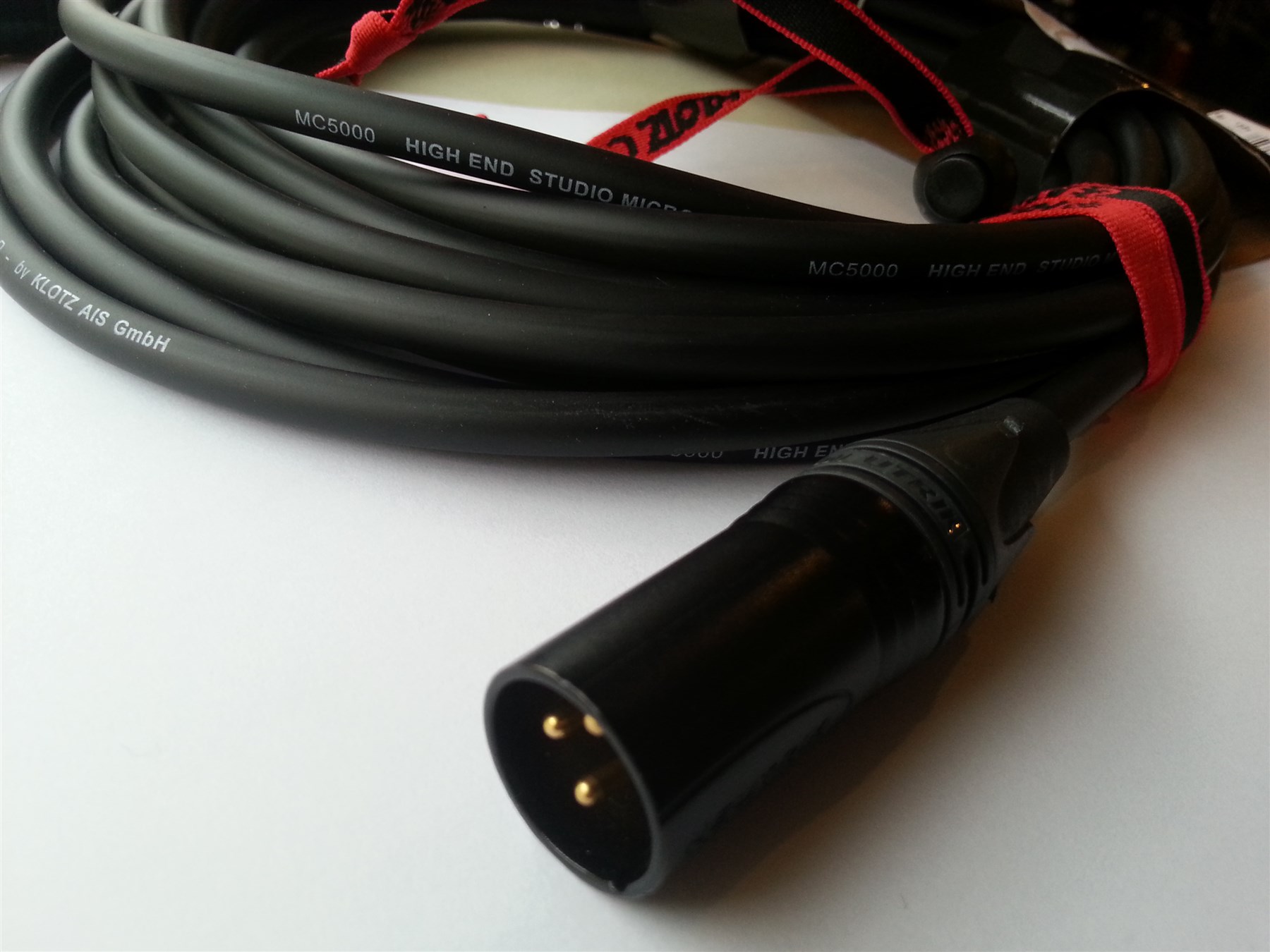 Klotz M5 XLRM - XLRF 10m MIC Cable / Lead M5PFM10