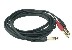 Klotz Ay1-0200 Stereo 6.35mm - 2 X 6.35mm 2m