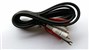 Roni GL64 Lead Phono-phono Plug With Ground Wire 1.5m
