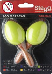 Stagg Egg Maracas Pair