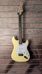 Deacon D3SC Electric Guitar, Vintage White