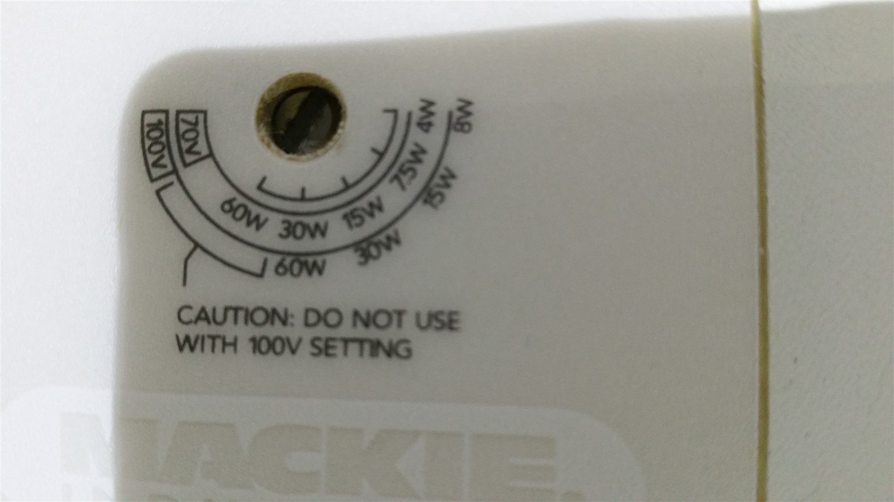 Mackie, Sp800 Sw Bass Bin 100v Line, White