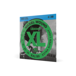 D'addario EXL130 8-38 Electric Super Light Guitar Strings