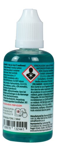 Blu -Tone Valve & Rotor Oil, Made in UK