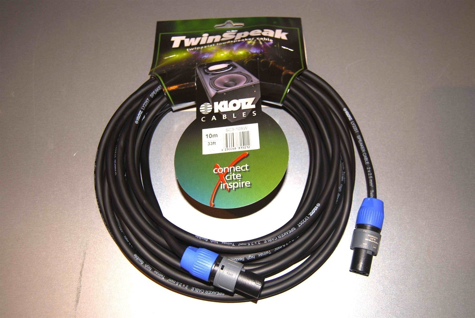 Klotz Sc3-10sw Speakon-Speakon cable / lead 10m 2 X 2.5mm