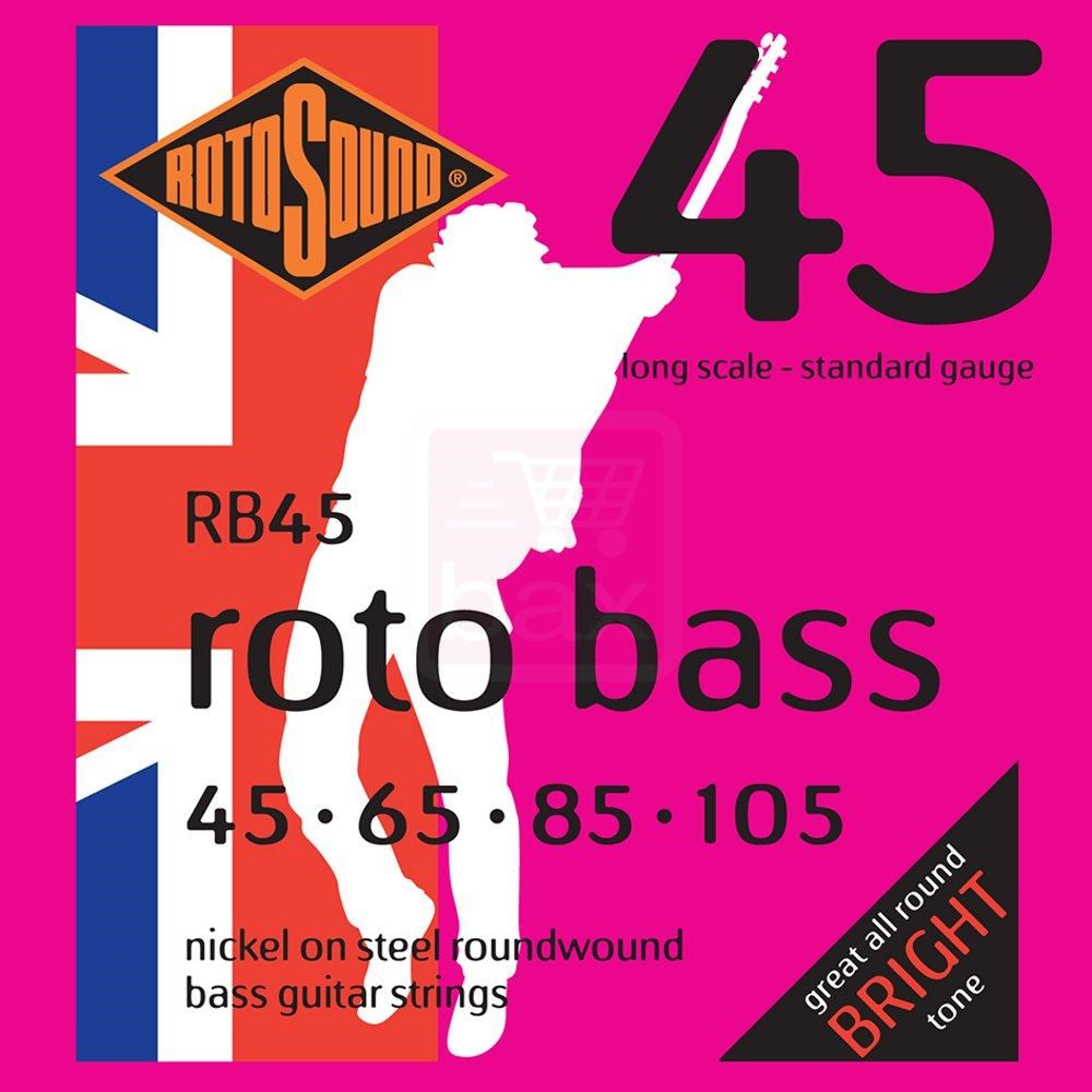 Rotosound half discount round bass strings