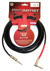 Klotz Pro Artist Guitar Lead / Cable / Lead, Right Angle, 3m