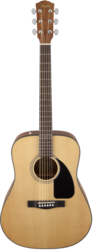 Fender CD-60 V3 Acoustic Guitar, Natural, Walnut Fingerboard