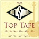 Rotosound Top Tape Flatwound Guitar Strings 12-52 Rs200