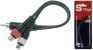 Stagg Lead 1 Rca Plug - 2 Rca Sockets (Video Splitter) Yc-0.1/1c2cfh-Yc-0.1/1c2cfh