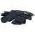 Ernie Ball Nylon Plectrums X12 9137, Black, Heavy