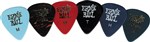 Ernie Ball Cellulose Plectrums X12   .46mm, Mixed Colours, Thin
